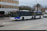 tl - MAN Lion`s City Nr.681  VD 1574 unterwegs auf der Linie 21 in Lausanne am 14.01.2026