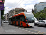 tpg - VanHool Trolleybus Nr.1603 unterwegs in der Stadt Genf am 12.05.2020
