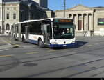 tpg - Mercedes Citaro  Nr.133 unterwegs in der Stadt Genf am 01.01.2023