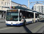 tpg - Mercedes Citaro  Nr.180 unterwegs in der Stadt Genf am 01.01.2023