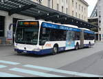 tpg - Mercedes Citaro Nr.168 unterwegs in der Stadt Genf am 16.04.2023