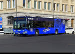TransN - Mercedes Citaro Nr.316  NE 56216 ( Mit Werbung für den Hockeyverein von La Chaux de Fonds )  unterwegs in La Chaux de Fonds am 03.05.202C