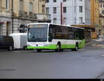 TransN La Chaux de Fonds -Mercedes Citaro Nr.318  NE 27218 unterwegs auf der Linie 303 in La Chaux de Fonds am 2023.12.09
