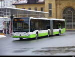 TransN La Chaux de Fonds -Mercedes Citaro Nr.364  NE 145364 unterwegs auf der Linie 301 in La Chaux de Fonds am 2023.12.09