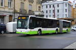 TransN La Chaux de Fonds -Mercedes Citaro Nr.384  NE 146384 unterwegs auf der Linie 304 in La Chaux de Fonds am 2023.12.09