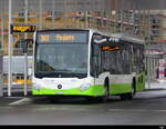 TransN La Chaux de Fonds -Mercedes Citaro Nr.411  NE 164411 unterwegs auf der Linie 303 in La Chaux de Fonds am 2023.12.09