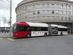 tpf - Hess Trolleybus Nr.517 FR  300397 unterwegs beim Bahnhof Fribourg am 01.03.2014