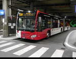 tpf - Mercedes Citaro Nr.125  FR 300385 im Busbahnhof der tpf unter dem SBB Bahnhof in Fribourg am 14.07.2018