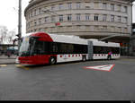tpf - Hess Trolleybus Nr.6602  FR  301542 unterwegs auf der Linie 6 in der Stadt Freiburg am 19.12.2020