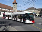 tpf - Hess Trolleybus Nr.6601  FR  301521 unterwegs in der Stadt Freiburg am 18.02.2023