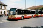 Aus dem Archiv: TPYG Yverdon - VD 1257 - Volvo/Berkhof am 8. Juli 1999 beim Bahnhof Yverdon