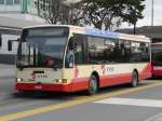 travys - Volvo Bus VD 599 eingeteilt auf der Linie 2 Gare - Cheminet beim Busbahnhof in Yverdon les Bains am 19.01.2007