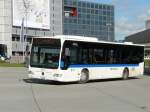 Glattalbus - Mercedes Citaro  Nr.23  ZH  556223 unterwegs auf der Linie 734 beim Flughafen Zürich am 17.10.2013