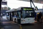 ATE Bus Effretikon im Auftrag der VBG, Scania/Hess (Nr. 43 / ZH 313805) am 11. Dezember 2014 in Kloten / Zürich Flughafen.