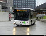 VBG - Man Lion`s City  Nr.61  ZH 313805 unterwegs bei den Bushaltestellen vor dem Flughafen Zürich am 2024.05.07