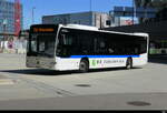 VBG - Mercedes Citaro  Nr.34 bei der zufahrt zu dem Bushaltestellen beim Flughafen Z�rich am 28.07.2026
