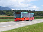 VB Biel - Mercedes Citaro Nr.167  BE  821167 unterwegs bei Bettlach als SBB Bahnersatz Zwischen Selzach und Lengnau am 03.09.2017