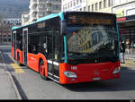 VB Biel - Mercedes Citaro Nr.198 unterwegs in der Stadt Biel am 19.03.2022