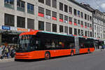 Hess Trolleybus 91, auf der Linie 4, bedient am 09.09.2022 die Haltestelle beim Guisanplatz.