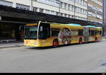 VB Biel - Mercedes Citaro  Nr.161  BE  821161 unterwegs in der Stadt Biel am 12.03.2023