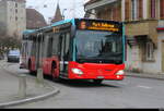 VB Biel - Mercedes Citaro Nr.197  BE 821197 unterwegs auf der Linie 6 in Nidau am 20.01.2026