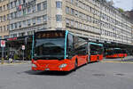 Mercedes Citaro 162, auf der Linie 2, f�hrt am 08.06.2026 zur Haltestelle beim Bahnhof Biel.