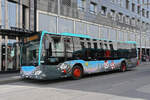 Mercedes Citaro 196, auf der Linie 8, bedient am 08.06.2026 die Haltestelle beim Zentralplatz.