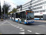 VBL - Mercedes Citaro Nr.619 unterwegs auf der Linie 11 in Luzern am 23.10.2022