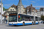 Mercedes Citaro 175, auf der Linie 24, �berquert am 08.05.2026 die Seebr�cke in Luzern.