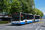 Mercedes Citaro 183, auf der Linie 20, verl�sst am 08.05.2026 die Haltestelle beim Bahnhofplatz in Luzern.