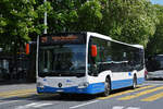 Mercedes Citaro 94, auf der Linie 21, verl�sst am 08.05.2026 die Haltestelle beim Bahnhof Luzern.