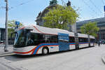 Hess Doppelgelenk Trolleybus 236, auf der Linie 2.
