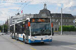 Mercedes Citaro 169, auf der Linie 24, �berquert am 08.05.2026 die Seebr�cke in Luzern.