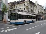 Hess Bus LU 202670 mit der Betriebsnummer 572 als Fahrschuhle unterwegs in der Pilatusstrasse.