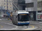 VBZ -Hess Trolleybus Nr.83 in Zürich Altstetten am 17.12.2022