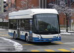 VBZ - Hess E-Bus Nr.345 unterwegs in ZH Altstetten am 17.12.2022