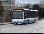 VBZ - Mercedes Citaro Nr.49  ZH  434449 unterwegs auf der Linie 317 in Schlieren am 22.01.2023