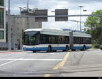 VBZ - Hess Trolleybus Nr.157 unterwegs auf der Linie 72 in der Stadt Zürich am 07.05.2023