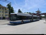 VBZ - Hess Trolleybus Nr.84 unterwegs auf der Linie 32 beim Bucheggplatz am 2024.07.14