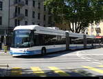 VBZ - Hess Trolleybus Nr.93 unterwegs auf der Linie 32 beim Limmatplatz am 2024.07.14