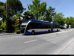 VMCV - VanHool Trolleybus Nr.811 unterwegs in Montreux am 2020.05.04