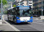 VMCV - Scania Citywide Nr.1241 ( mit Neuem Front Signet ) unterwegs in Vevey am 04.06.2023