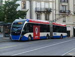 VMCV - VanHool Trolleybus Nr.808 in Unterwegs in Vevey am 10.09.2023