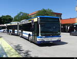 Zugerland - Mercedes Citaro  Nr.25  ZG 3375 unterwegs auf der Linie 4 in Baar am 15.07.2023
