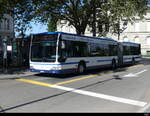Zugerland - Mercedes Citaro  Nr.28  ZG 88028 unterwegs auf der Linie 3 in Zug am 15.07.2023