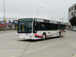 RBL - Mercedes Citaro  Nr.455  AG  6831 unterwegs auf der Linie 142 bei den Bushaltestellen in Laufenburg am 24.10.2013