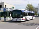 Regionalbus Lenzburg - Mercedes Citaro  Nr.450  AG  7899 beim Bahnhof Rupperswil am 20.04.2014