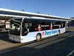 SBB - Mercedes Citaro AG 370311 unterwegs auf der Linie 1 bei der Bushaltestelle beim Bahnhof in Zofingen am 23.01.2016