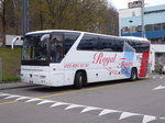 Mercedes Tourismo Reisebus auf dem Autobahnrastplatz in Würenlos am 02.04.2016