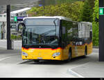 Postauto  - Mercedes Citaro  AG  7072 in Wohlen bei den Bushaltestellen am 24.04.2022